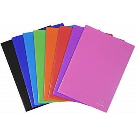 Exacompta - Réf. 8860E - 1 Protège-documents OPAK - 60 pochettes cristal lisse - 120 vues - pour format A4 - dimensions 24 x 32 