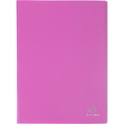 Exacompta - Réf. 8860E - 1 Protège-documents OPAK - 60 pochettes cristal lisse - 120 vues - pour format A4 - dimensions 24 x 32 