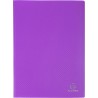 Exacompta - Réf. 8860E - 1 Protège-documents OPAK - 60 pochettes cristal lisse - 120 vues - pour format A4 - dimensions 24 x 32 