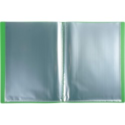 Exacompta - Réf. 8863E - 1 Protège-documents OPAK - 60 pochettes cristal lisse - 120 vues - pour format A4 - dimensions 24 x 32 