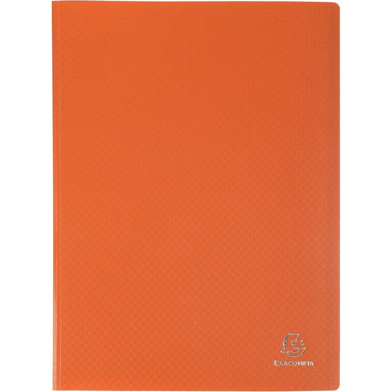 Exacompta - réf. 8864e - 1 protège-documents opak - 60 pochettes cristal lisse - 120 vues - pour format a4 - dimensions 24 x 32 