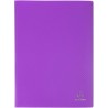 Exacompta - Réf. 8866E - 1 Protège-documents OPAK - 60 pochettes cristal lisse - 120 vues - pour format A4 - dimensions 24 x 32 