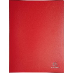 Exacompta - Réf. 8820E - Paquet de 10 Protège-documents OPAK - 20 pochettes cristal lisse - 40 vues - pour format A4 - dimension