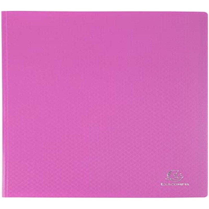 Exacompta - Réf. 88827E - 1 Protège-documents OPAK - 80 pochettes cristal lisse - 160 vues - pour format A4 - dimensions 24 x 32