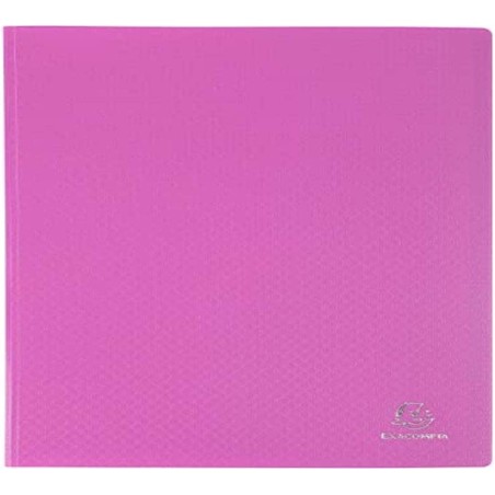 Exacompta - Réf. 88827E - 1 Protège-documents OPAK - 80 pochettes cristal lisse - 160 vues - pour format A4 - dimensions 24 x 32