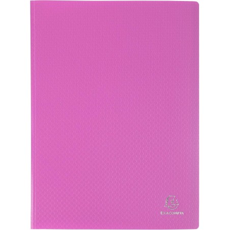 Exacompta - Réf. 88117E - 1 Protège-documents OPAK - 100 pochettes cristal lisse - 200 vues - pour format A4 - dimensions 24 x 3