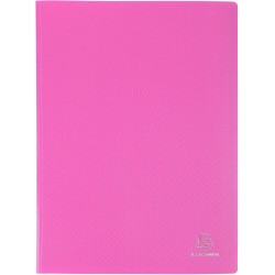 Exacompta - Réf. 8860E - Carton de 8 Protège-documents OPAK - 60 pochettes cristal lisse - 120 vues - pour format A4 - dimension