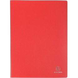 Exacompta - Réf. 8860E - Carton de 8 Protège-documents OPAK - 60 pochettes cristal lisse - 120 vues - pour format A4 - dimension