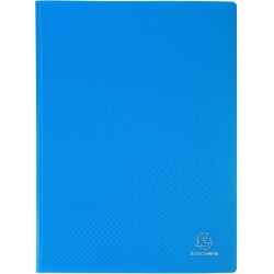 Exacompta - Réf. 8840E - Carton de 10 Protège-documents OPAK - 40 pochettes cristal lisse - 80 vues - pour format A4 - dimension