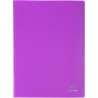 Exacompta - Réf. 8840E - Carton de 10 Protège-documents OPAK - 40 pochettes cristal lisse - 80 vues - pour format A4 - dimension