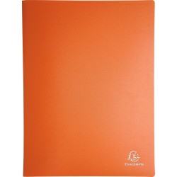 Exacompta - Réf. 8830E - Carton de 12 Protège-documents OPAK - 30 pochettes cristal lisse - 60 vues - pour format A4 - dimension
