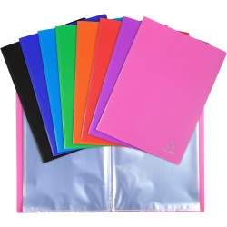 Exacompta - Réf. 8820E - Carton de 20 Protège-documents OPAK - 20 pochettes cristal lisse - 40 vues - pour format A4 - dimension
