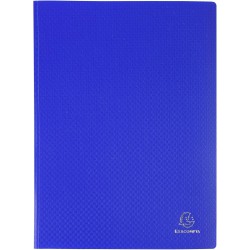 Exacompta - Réf. 8820E - Carton de 20 Protège-documents OPAK - 20 pochettes cristal lisse - 40 vues - pour format A4 - dimension