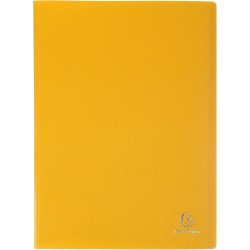 Exacompta - Réf. 8820E - Carton de 20 Protège-documents OPAK - 20 pochettes cristal lisse - 40 vues - pour format A4 - dimension