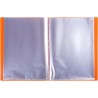Exacompta - réf. 88224e - carton de 20 protège-documents opak - 20 pochettes cristal lisse - 40 vues - pour format a4 - dimensio