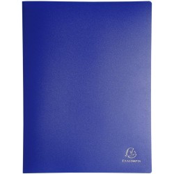 Exacompta - Réf. 8830E - 1 Protège-documents OPAK - 30 pochettes cristal lisse - 60 vues - pour format A4 - dimensions 24 x 32 c