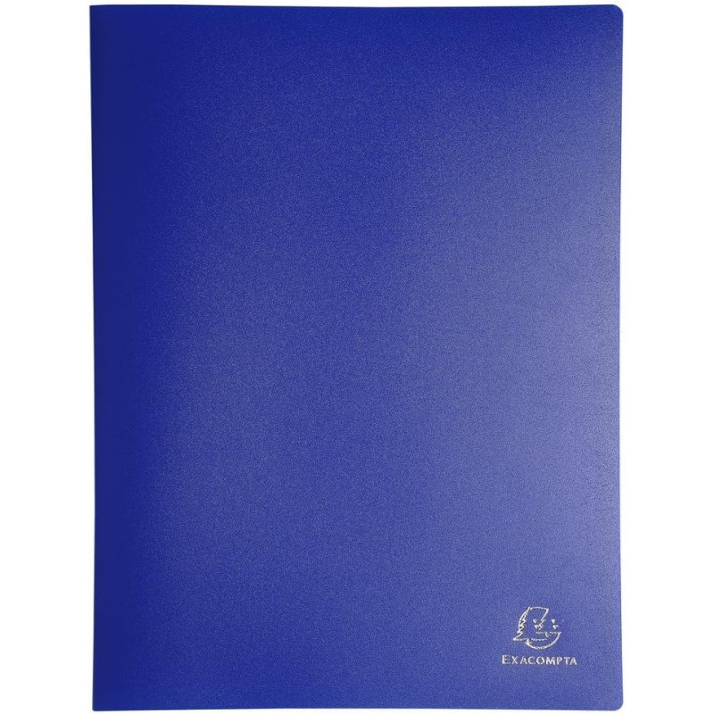 Exacompta - Réf. 8830E - 1 Protège-documents OPAK - 30 pochettes cristal lisse - 60 vues - pour format A4 - dimensions 24 x 32 c
