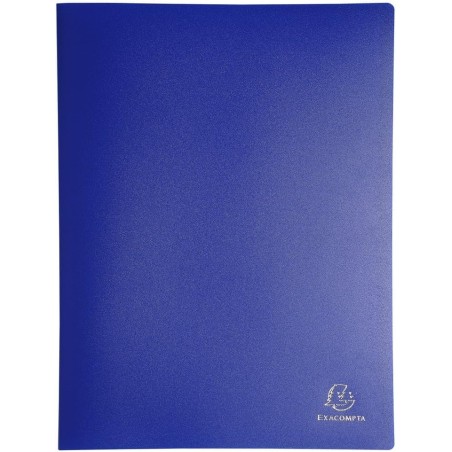 Exacompta - Réf. 8830E - 1 Protège-documents OPAK - 30 pochettes cristal lisse - 60 vues - pour format A4 - dimensions 24 x 32 c