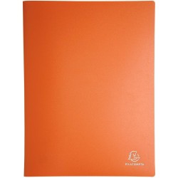 Exacompta - Réf. 8830E - 1 Protège-documents OPAK - 30 pochettes cristal lisse - 60 vues - pour format A4 - dimensions 24 x 32 c