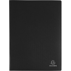 Exacompta - Réf. 8840E - 1 Protège-documents OPAK - 40 pochettes cristal lisse - 80 vues - pour format A4 - dimensions 24 x 32 c