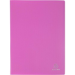 Exacompta - Réf. 8840E - 1 Protège-documents OPAK - 40 pochettes cristal lisse - 80 vues - pour format A4 - dimensions 24 x 32 c
