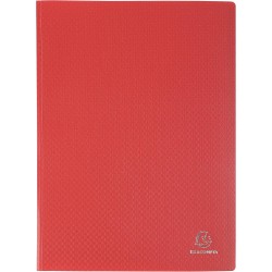 Exacompta - Réf. 8840E - 1 Protège-documents OPAK - 40 pochettes cristal lisse - 80 vues - pour format A4 - dimensions 24 x 32 c