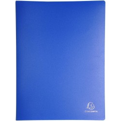 Exacompta - Réf. 8880E - 1 Protège-documents OPAK - 80 pochettes cristal lisse - 160 vues - pour format A4 - dimensions 24 x 32 