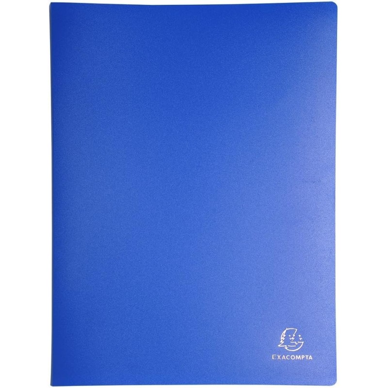 Exacompta - Réf. 8880E - 1 Protège-documents OPAK - 80 pochettes cristal lisse - 160 vues - pour format A4 - dimensions 24 x 32 