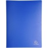 Exacompta - Réf. 8880E - 1 Protège-documents OPAK - 80 pochettes cristal lisse - 160 vues - pour format A4 - dimensions 24 x 32 