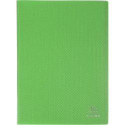 Exacompta - Réf. 8880E - 1 Protège-documents OPAK - 80 pochettes cristal lisse - 160 vues - pour format A4 - dimensions 24 x 32 