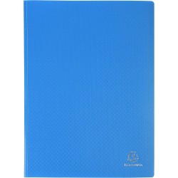 Exacompta - Réf. 8880E - 1 Protège-documents OPAK - 80 pochettes cristal lisse - 160 vues - pour format A4 - dimensions 24 x 32 