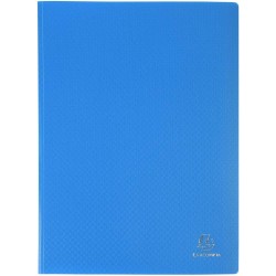 Exacompta - Réf. 88100E - 1 Protège-documents OPAK - 100 pochettes cristal lisse - 200 vues - pour format A4 - dimensions 24 x 3