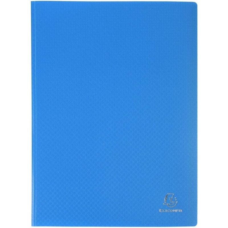 Exacompta - Réf. 88100E - 1 Protège-documents OPAK - 100 pochettes cristal lisse - 200 vues - pour format A4 - dimensions 24 x 3