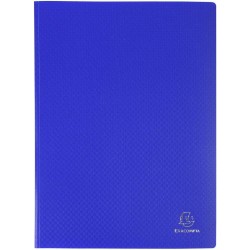 Exacompta - Réf. 88100E - 1 Protège-documents OPAK - 100 pochettes cristal lisse - 200 vues - pour format A4 - dimensions 24 x 3