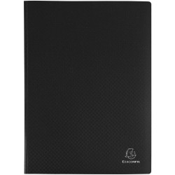 Exacompta - Réf. 88100E - 1 Protège-documents OPAK - 100 pochettes cristal lisse - 200 vues - pour format A4 - dimensions 24 x 3