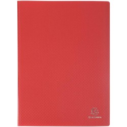 Exacompta - Réf. 88100E - 1 Protège-documents OPAK - 100 pochettes cristal lisse - 200 vues - pour format A4 - dimensions 24 x 3