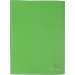 Exacompta - Réf. 88100E - 1 Protège-documents OPAK - 100 pochettes cristal lisse - 200 vues - pour format A4 - dimensions 24 x 3