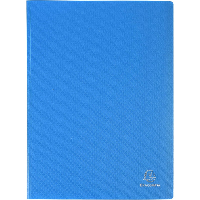 Exacompta - Réf. 8832E - 1 Protège-documents OPAK - 30 pochettes cristal lisse - 60 vues - pour format A4 - dimensions 24 x 32 c