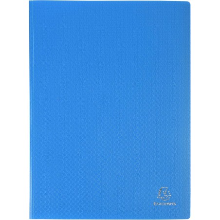 Exacompta - Réf. 88112E - 1 Protège-documents OPAK - 100 pochettes cristal lisse - 200 vues - pour format A4 - dimensions 24 x 3