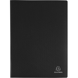 Exacompta - Réf. 8881E - 1 Protège-documents OPAK - 80 pochettes cristal lisse - 160 vues - pour format A4 - dimensions 24 x 32 