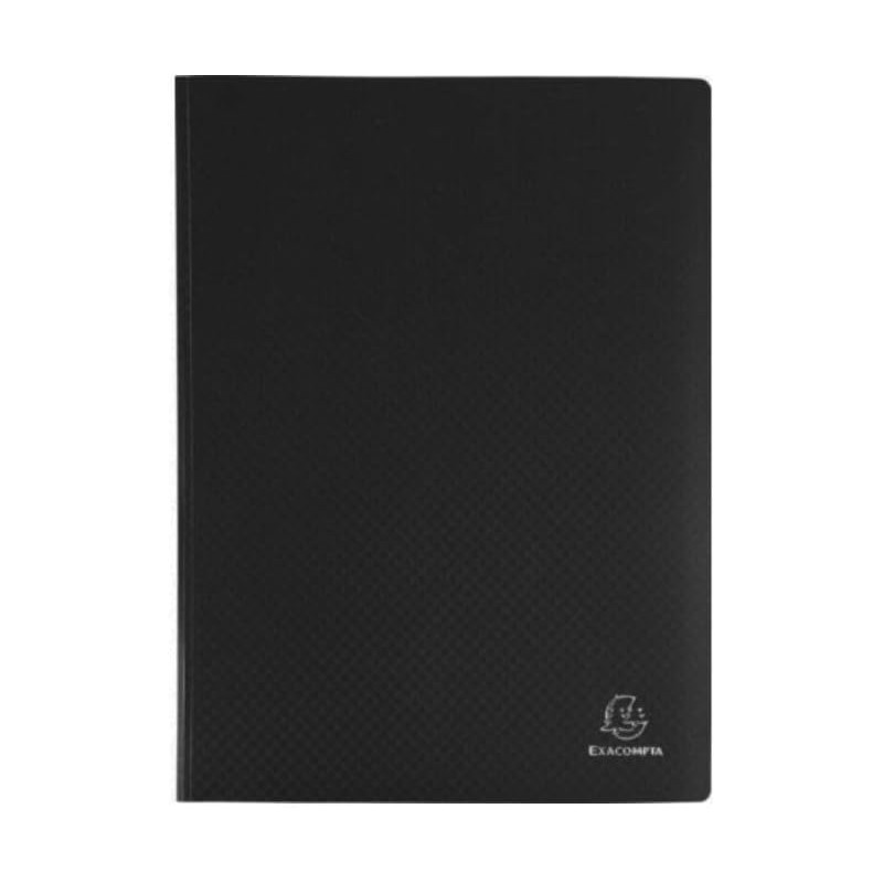 Exacompta - Réf. 88111E - 1 Protège-documents OPAK - 100 pochettes cristal lisse - 200 vues - pour format A4 - dimensions 24 x 3