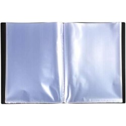 Exacompta - Réf. 88111E - 1 Protège-documents OPAK - 100 pochettes cristal lisse - 200 vues - pour format A4 - dimensions 24 x 3
