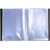 Exacompta - Réf. 88111E - 1 Protège-documents OPAK - 100 pochettes cristal lisse - 200 vues - pour format A4 - dimensions 24 x 3