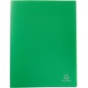 Exacompta - Réf. 8823E - 1 Protège-documents OPAK - 20 pochettes cristal lisse - 40 vues - pour format A4 - dimensions 24 x 32 c