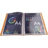 Exacompta - réf. 88324e - 1 protège-documents opak - 30 pochettes cristal lisse - 60 vues - pour format a4 - dimensions 24 x 32 