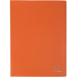 Exacompta - réf. 88424e - 1 protège-documents opak - 40 pochettes cristal lisse - 80 vues - pour format a4 - dimensions 24 x 32 