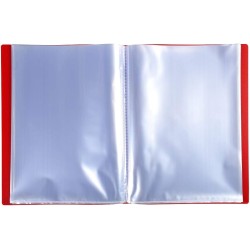 Exacompta - Réf. 8885E - 1 Protège-documents OPAK - 80 pochettes cristal lisse - 160 vues - pour format A4 - dimensions 24 x 32 