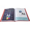 Exacompta - Réf. 88115E - 1 Protège-documents OPAK - 100 pochettes cristal lisse - 200 vues - pour format A4 - dimensions 24 x 3
