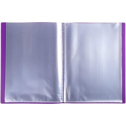 Exacompta - Réf. 88326E - 1 Protège-documents OPAK - 30 pochettes cristal lisse - 60 vues - pour format A4 - dimensions 24 x 32 
