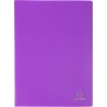 Exacompta - Réf. 88426E - 1 Protège-documents OPAK - 40 pochettes cristal lisse - 80 vues - pour format A4 - dimensions 24 x 32 